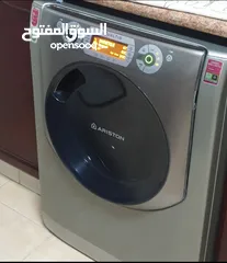  8 غساله مع حماصه 2في1 إيطالي نوع اريستون