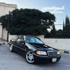  1 مرسيدس بنز C200 موديل 1998 بحاله الوكاله