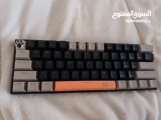  1 كيبورد ريد دراغون معدل سويتش بنفسجي