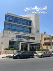  1 مكتب تجاري للإيجار بموقع مميز في الشميساني - شارع عصام العجلوني - بناية رقم 59