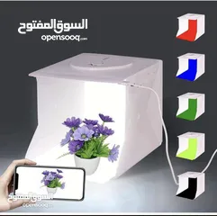  3 صندوق صور محمول LED Lightbox Photography (80x80cm/60x60cm/40x40cm/30x30cm)