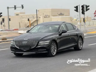  3 GENESIS G80 ROYAL 2024 GCC UNDER AGENCY WARRANTY AND SERVICE LOW KM