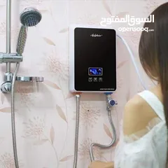  2 أتمور تسخين المياه الفوري ماركة Gold vision  يمكّنك من تحويل المياه الباردة الى ساخنه خلال ثوان