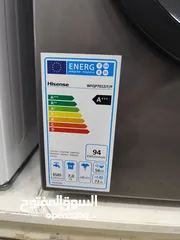  2 عرض نااار على غساله هايسنس 7 كيلو سلفر 1200 دوره أعلى توفير بالمملكة وحجم 8 كيلو