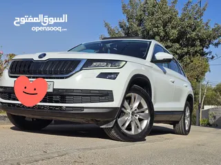  1 سكودا كودياك 2018 بالرخصة ماتور 2000 ديزل 190حصان
