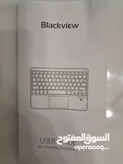  5 Blackview wireless Keyboard For Tab and phone  لوحة مفاتيح لاسلكية بلاك فيو جديدة
