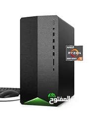  1 كمبيوتر مكتبي معالج Ryzen 5 5600G