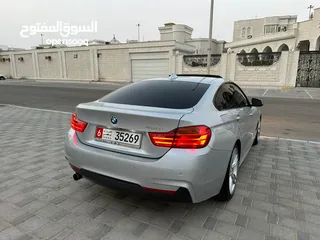  6 للبيع ((BMW 420)) M توين توربو خليجي  - موديل 2016 - صبغة وكالة