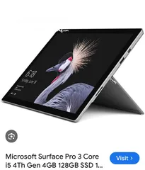  1 Microsoft surface pro 3 للبيع core i5