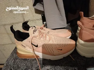  7 احذية اشكال الوان كلو مستعمل بحالة جديدة