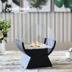  2 مدفأة ديكورية فاخرة للحدائق والمنازل   أضف لمسة من الفخامة والدفء إلى مساحتك مع هذه المدفأة الع