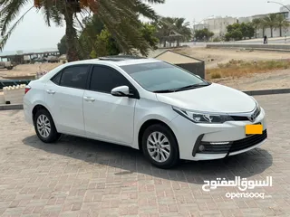  13 Toyota Corolla 2019 oman car 2.0 full options