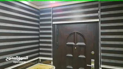  2 ستائر زيبرا تركي وستائر رول بلاك اوت ودم اوت