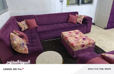  2 كورنر شبه وكالة مع بفة 9 مقاعد