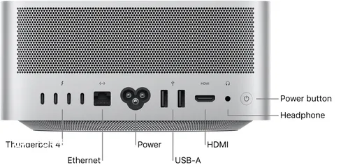  6 M2 Max 32GB/512GB ماك ستوديو ماكس / Mac Studio M2 Max Chip 32GB/512GGB