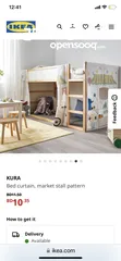  1 Ikea reversible bed& mattress