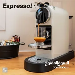  4 ماكينة كبسولات من شركة نسبرسو فخامة ومرتبة عالية الجودة
