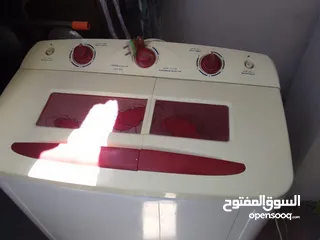  1 غساله حوضين للبيع