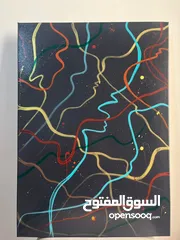  8 *عرض خاص* لوحة فنية تجريدية للبيع  **** لوحة عميقة وغامضة **** رسم يدوي **** تجريدي ****