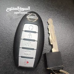  2 مفتاح سيارة نيسان التيما موديل جديد 2022 الاصلي