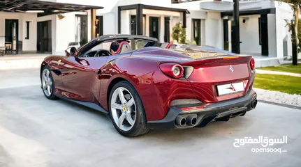  16 Ferrari Portofino 2020 - GCC - Under Service Contract till 2026 - Low Mileage - Like New