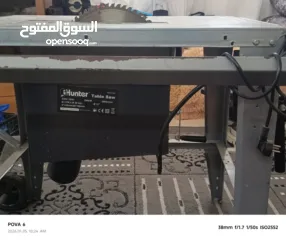  2 منشار خشب للبيع بحاله ممتازه موجود في نابلس