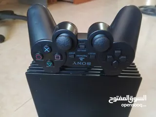  5 بلايستيشن 2 معدلة مع اسلاك + ميموري جديدة هدية + هارديسك وميموري عليهم 60 لعبة مميزة