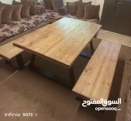  19 طولات سفرة وطاولات سيرفس وطاولات مدخل