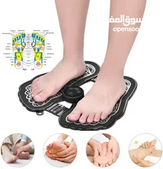  2 جهاز مساج الاقدام محمول بتقنية الموجات الكهربائية
