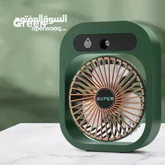  9 مع الحرّ... اجا وقتها مع هالشوب! مروحة مكتب USB من ساين كلوبس صغيرة الحجم، قوية الأداء وبتبردك