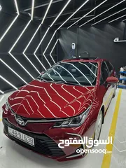  2 تويتا كورولا هايبرد 2019 فل مع فتحه وارد الوكاله وتحت صيانة الوكاله