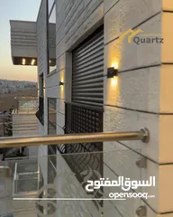  3 شقة شبه ارضي مساحة 155 متر داخلي 120 متر حديقه