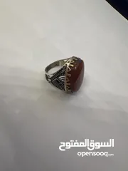  1 خاتم عقيق يماني