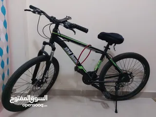  3 skid fusion bycicle for sale size 26  al ain city