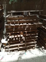  4 طبالي خشب للبيع