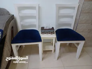  7 طقم كورنر جديد مع طاولة سفرة مستعملة