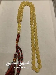  15 مسابح من الكهرمان الطبيعي / كهرب طبيعي 100/100 من اجود وارقا الخامات الطبيعيه بولوني / وكلنغرادي