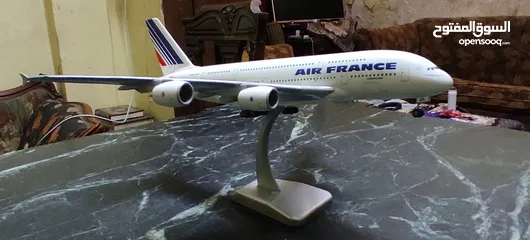  12 نموذج  فاخر مطابق للأصل لطائرة Air France