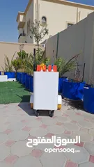  5 car wash trolley  عريانة غسيل سيارات