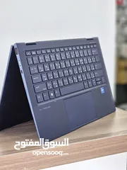  13 من النوادر بمواصفات عالي  hp dragonfly core i7 11th Ram 32GB 1000GB SSD tutch 360