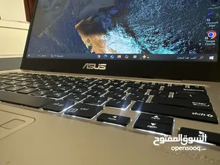  3 لابتوب asus جيل ثامن i5 كيبورد مضيء سعرر حررق