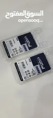  3 Crucial 16GB Ram DDR5-4800 SODIMM For Laptop Sealed Pack New