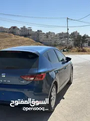  2 سيت ليون 2016 لون ازرق سحب للبنزين ممتاز جدا