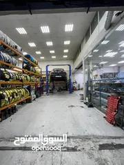  6 قراج للبيع جنب سوق السيارات عجمان مجهز بالكامل موقع ممتاز garage with license and equipment for sale