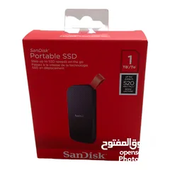  5 هاردسك خارجي نوع ساندسك 1 تيرا SanDisk portable SSD 1TB