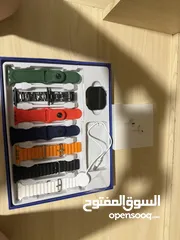  1 سماعات ابل اير بودز برو 2 جديد بكرتونتو و ساعه ذكيه  ابل سبع كساتك مختلفه جديده بكرتونتها