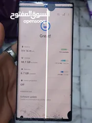  6 جهاز نوت 10 بلص 5g جهاز شغال 100 %استخدام شخصي