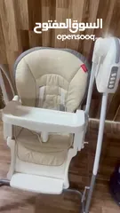  12 كرسي طعام ماركه mamalove  وعربايه شارع belco بيلكو جديد