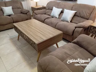  10 ريكلاينر مستورد امريكي اصلي الليبل عليه ماركة هوم سنتر  6 مقاعد للبيع بسعر حرق اقل سعر بالمملكة