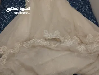  8 للبيع فستانين عروس استعمال مره